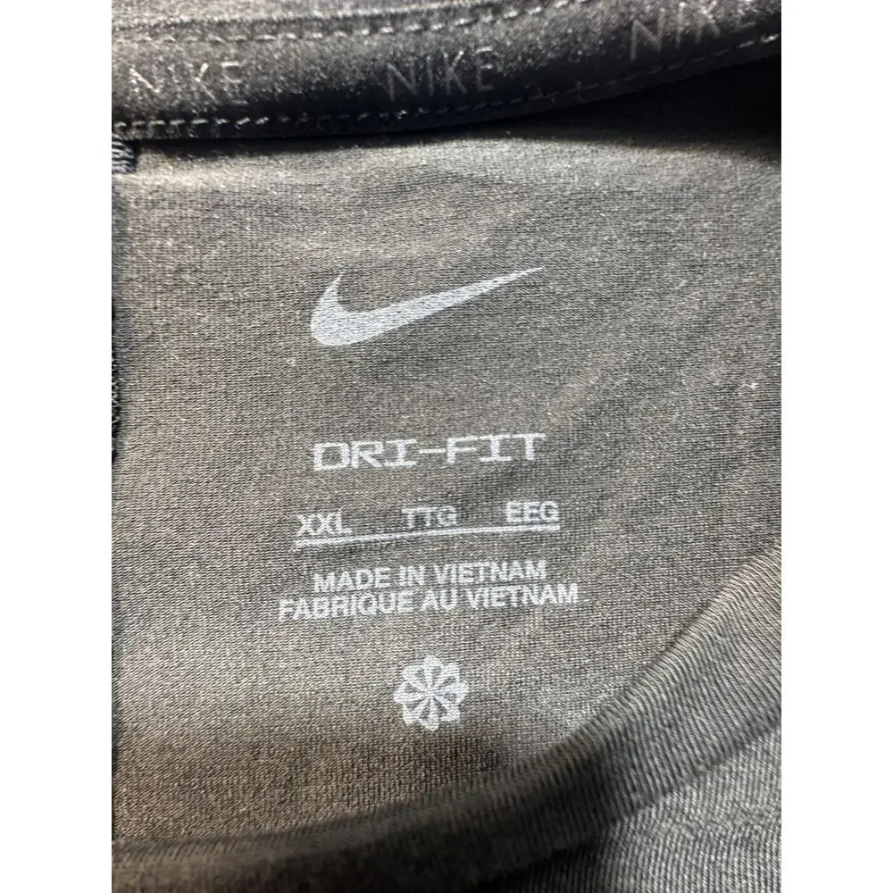 Nike  DRI-FIT Long Sleeve Women Fit Sz XXL Black Brand New‎